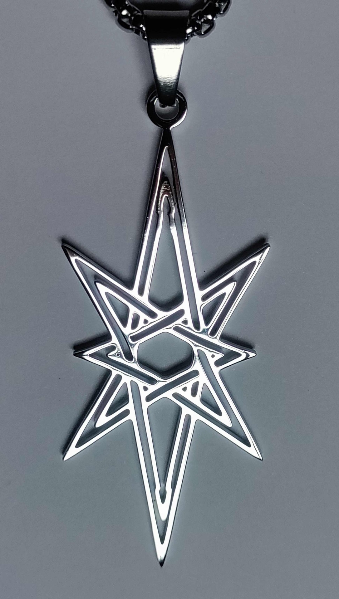 # 15 silver chrome. large