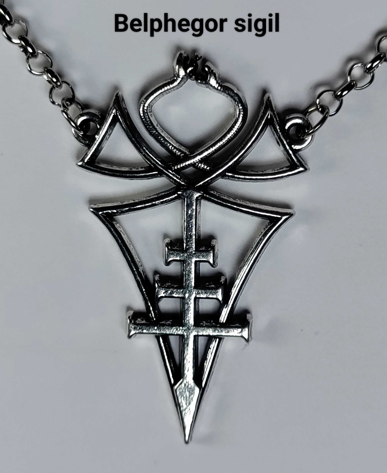 # 22 - Belphegor sigil necklace. Design by Nethor.Only sold here!